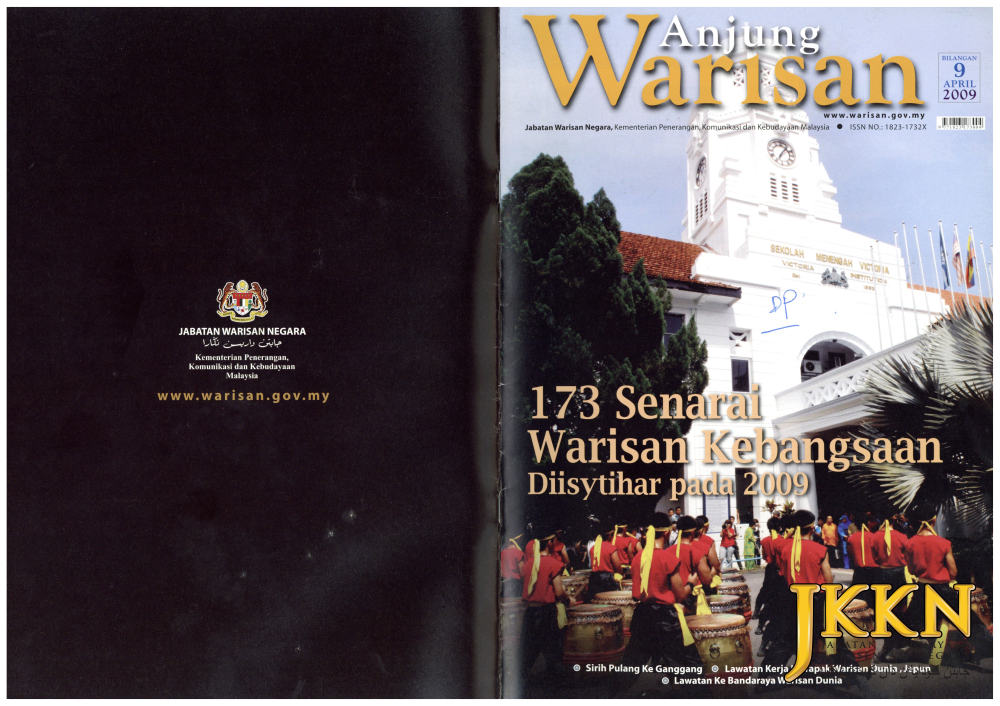 Buku Majalah Anjung Warisan Bil 9. Edisi April 2009